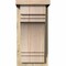 Ekena Millwork Pescadero Rough Sawn Corbel w/Backplate, Douglas Fir, 8"W x 8"D x 16"H COR08X08X16PEC01RDF - alternate 4